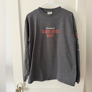Hard Rock Cafe Charcoal Crewneck